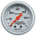 Autometer Exhaust Pressure Gauge 0-60psi Ultra-Lite ATM4325