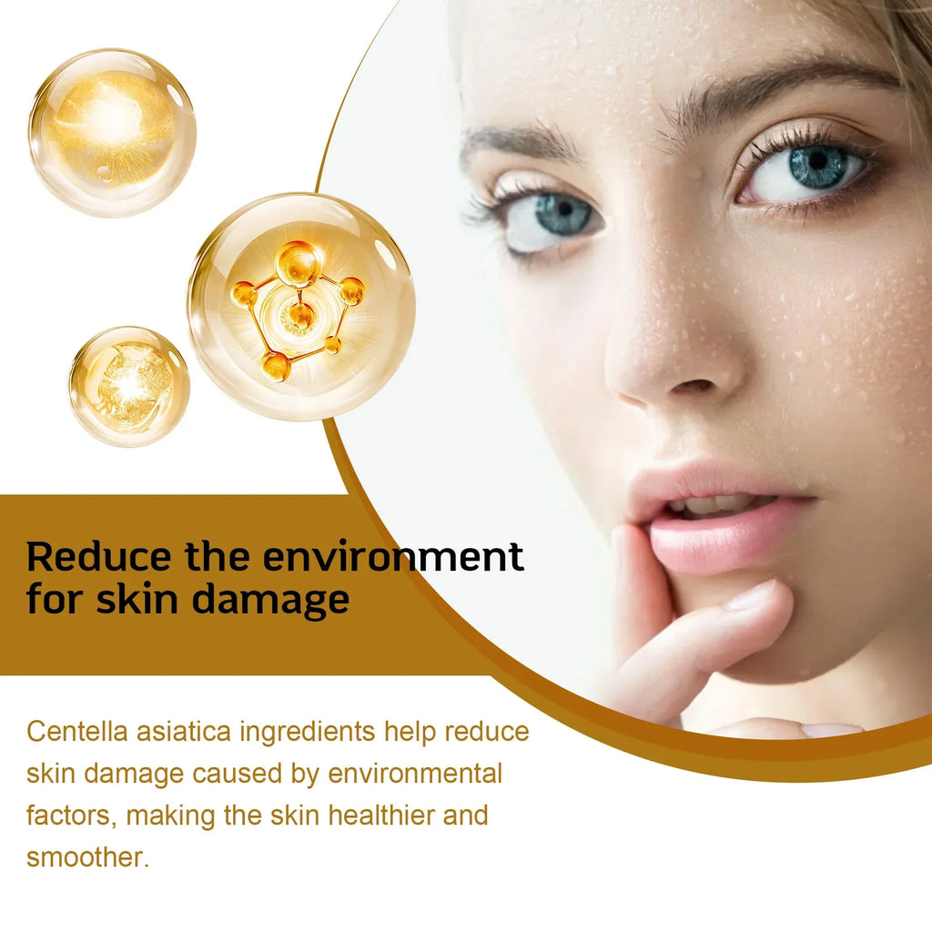 Centella Asiatica Skin Serum - Deep Moisturize & Replenish Care Essence Improve Skin Health Relieve Dry & Discomfort