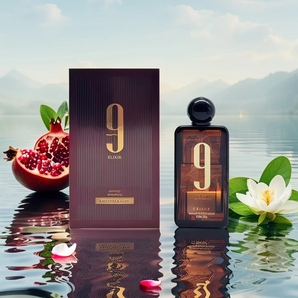 Brown 9PM Elixir Unisex Extrait de Parfum, 3.4 Fl. Oz Long-lasting fragrance suitable for everyday use Valentine's Day gifts