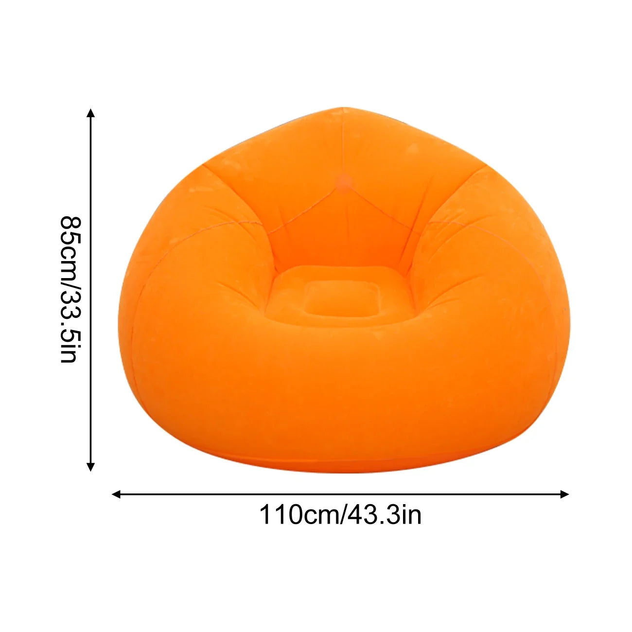 1PC Inflatable Bean Bag Chairs Outdoor Blow Up Camping Chairs