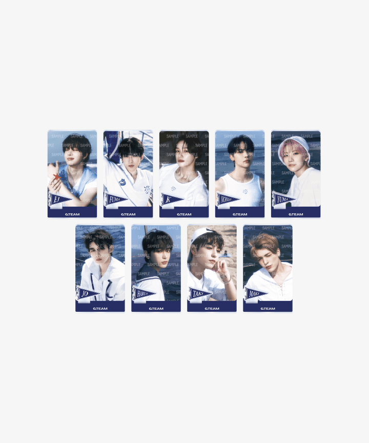 &TEAM - Aoarashi 2nd Single Album Official MD Acrylic Photo Card Stand