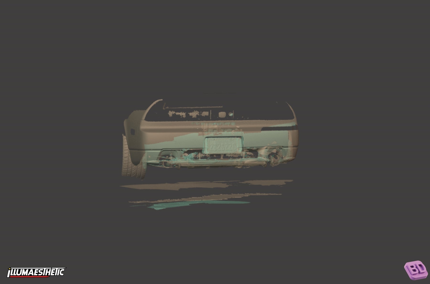Acura Honda NSX (NA2) 3D Scan (2002-2006)