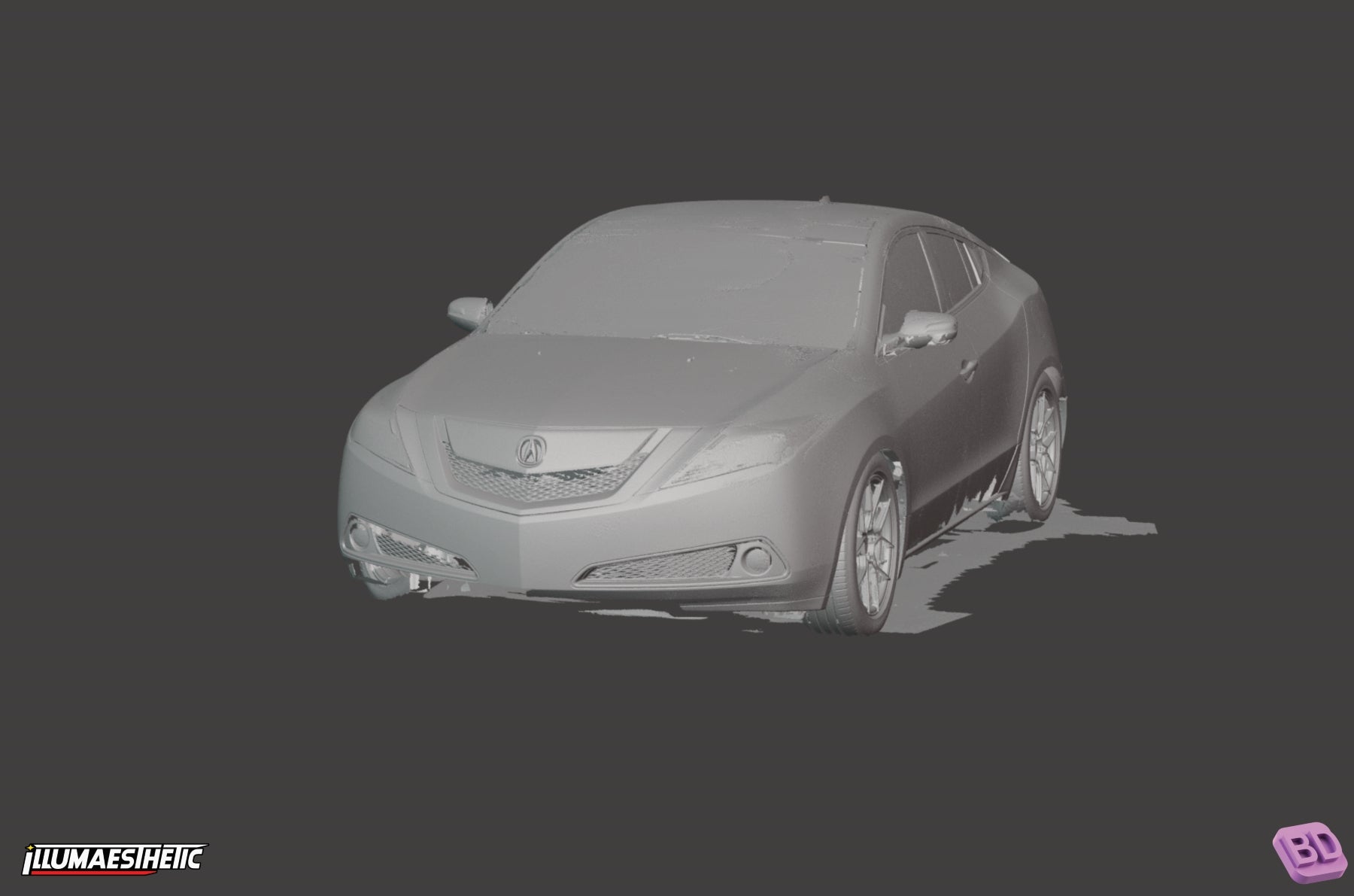 Acura ZDX (YB1) 3D Scan (2009-2013)