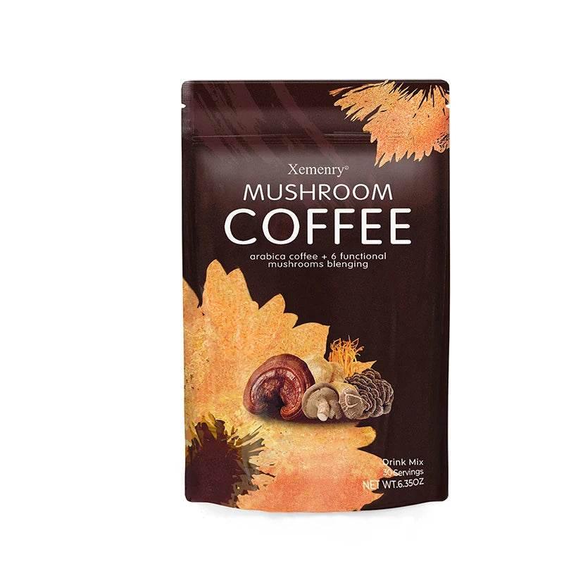 Organic Mushroom Coffee - Supports Immune, Focus, Concentration, Stress, Digestion & Energy