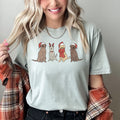 Christmas Cozy Vintage Holiday Cheer Festive Nightfall With Retro Florals And Rustic Charm Comfort Colors Tee