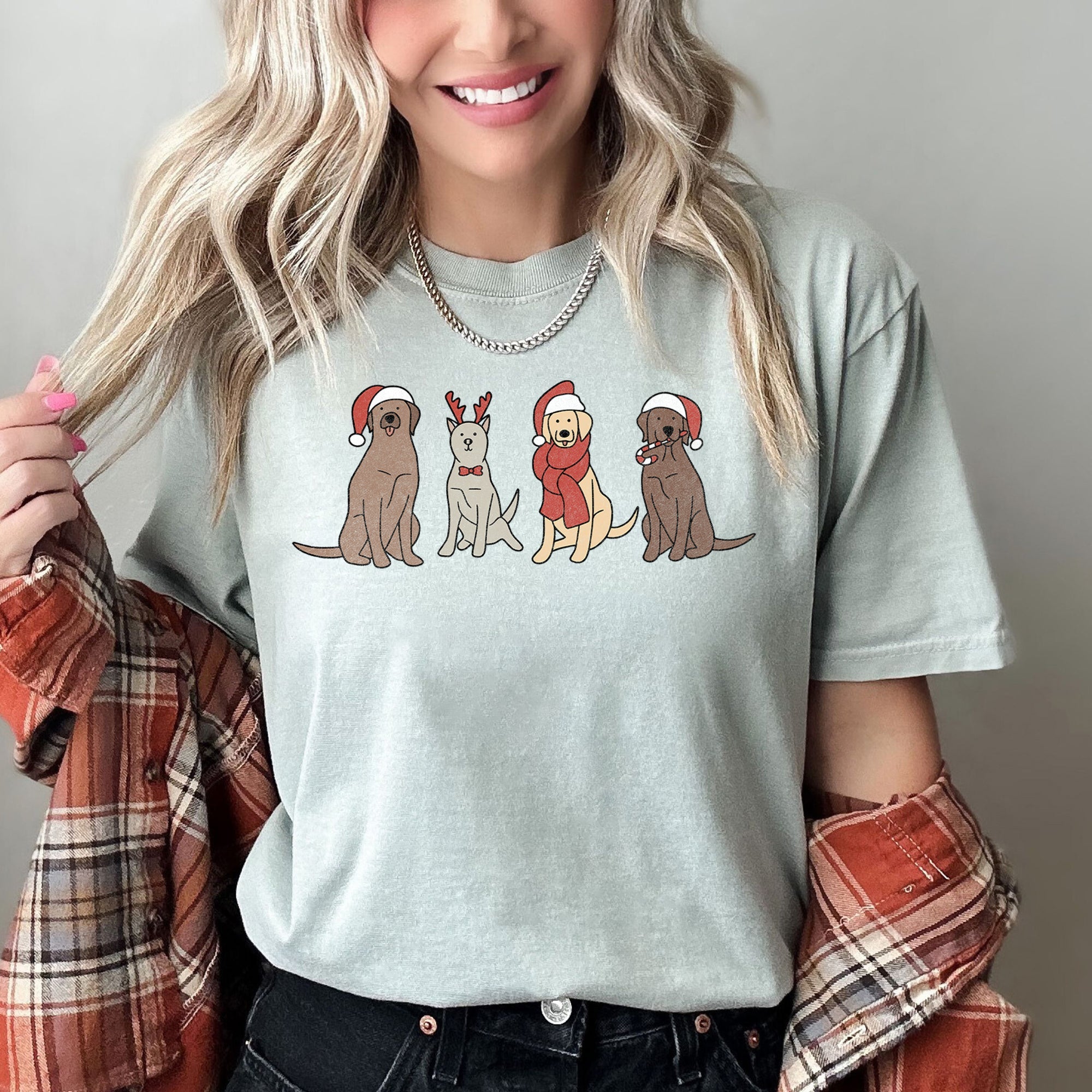 Christmas Cozy Vintage Holiday Cheer Festive Nightfall With Retro Florals And Rustic Charm Comfort Colors Tee