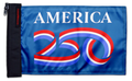 America 250 12"x18" Forever Wave Flag for Jeep Wrangler YJ 1986-1995