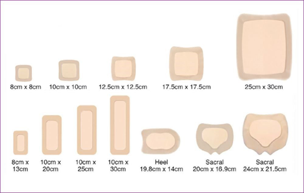 Aquacel® AG Adhesive Foam Dressing with Silver - Sterile