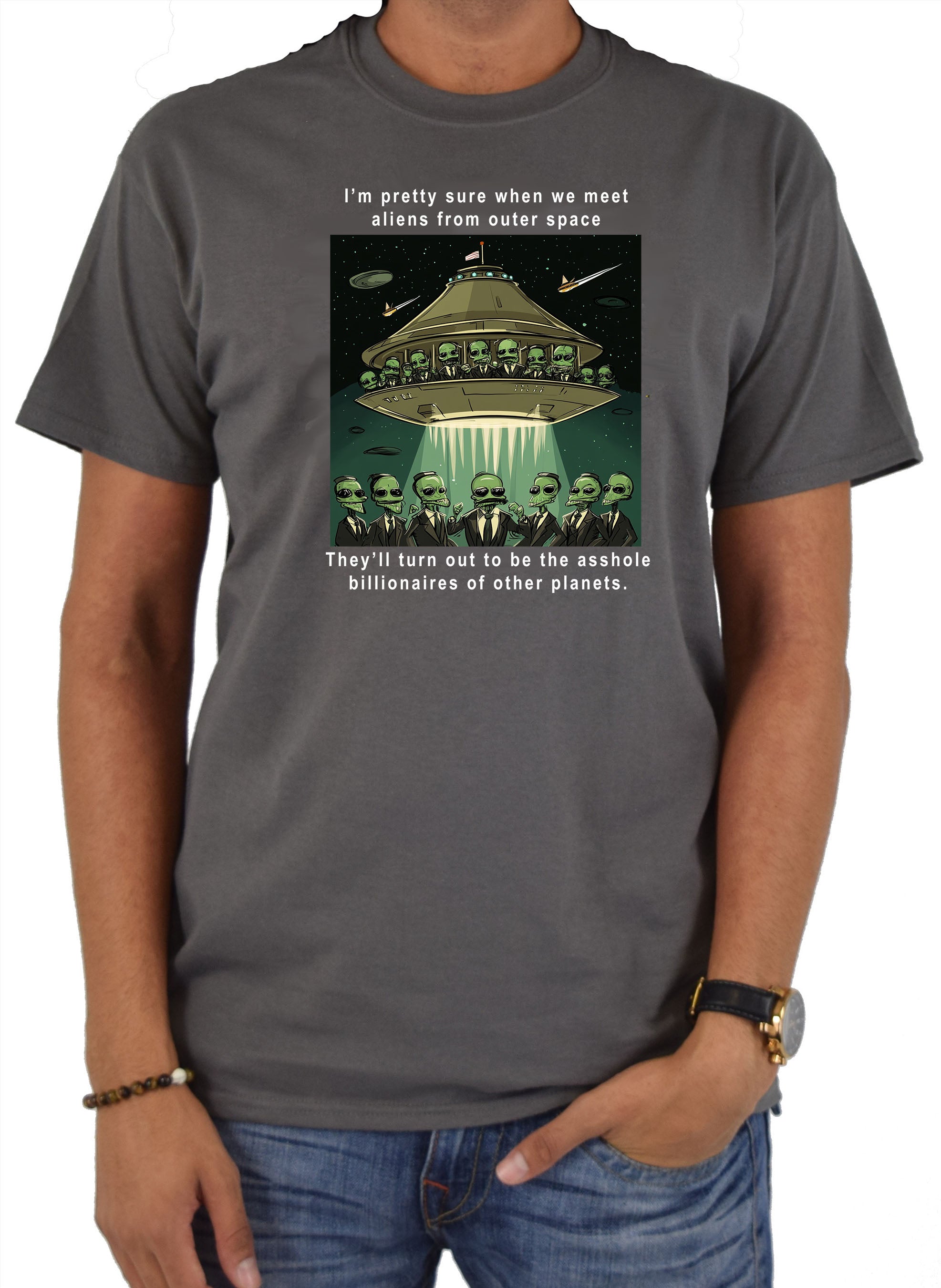 Asshole Billionaires from other Planets T-Shirt