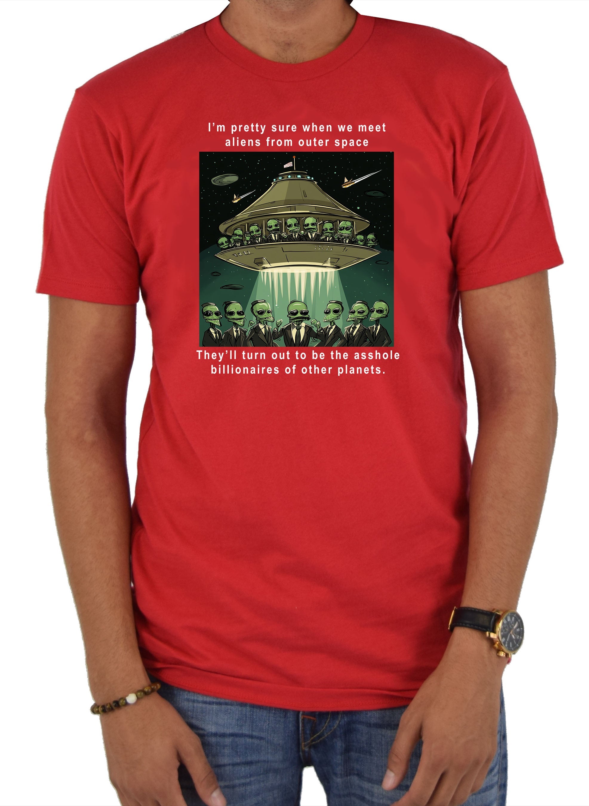 Asshole Billionaires from other Planets T-Shirt