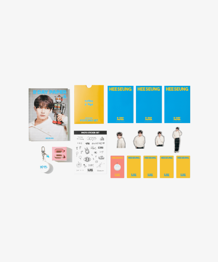 ENHYPEN Heeseung - B-Day Paper Official MD