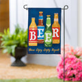 B.E.E.R 2 Sided Garden Flag