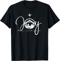 Christian Joy Jesus Nativity Scene Faith T-Shirt - Unique Graphic Unisex