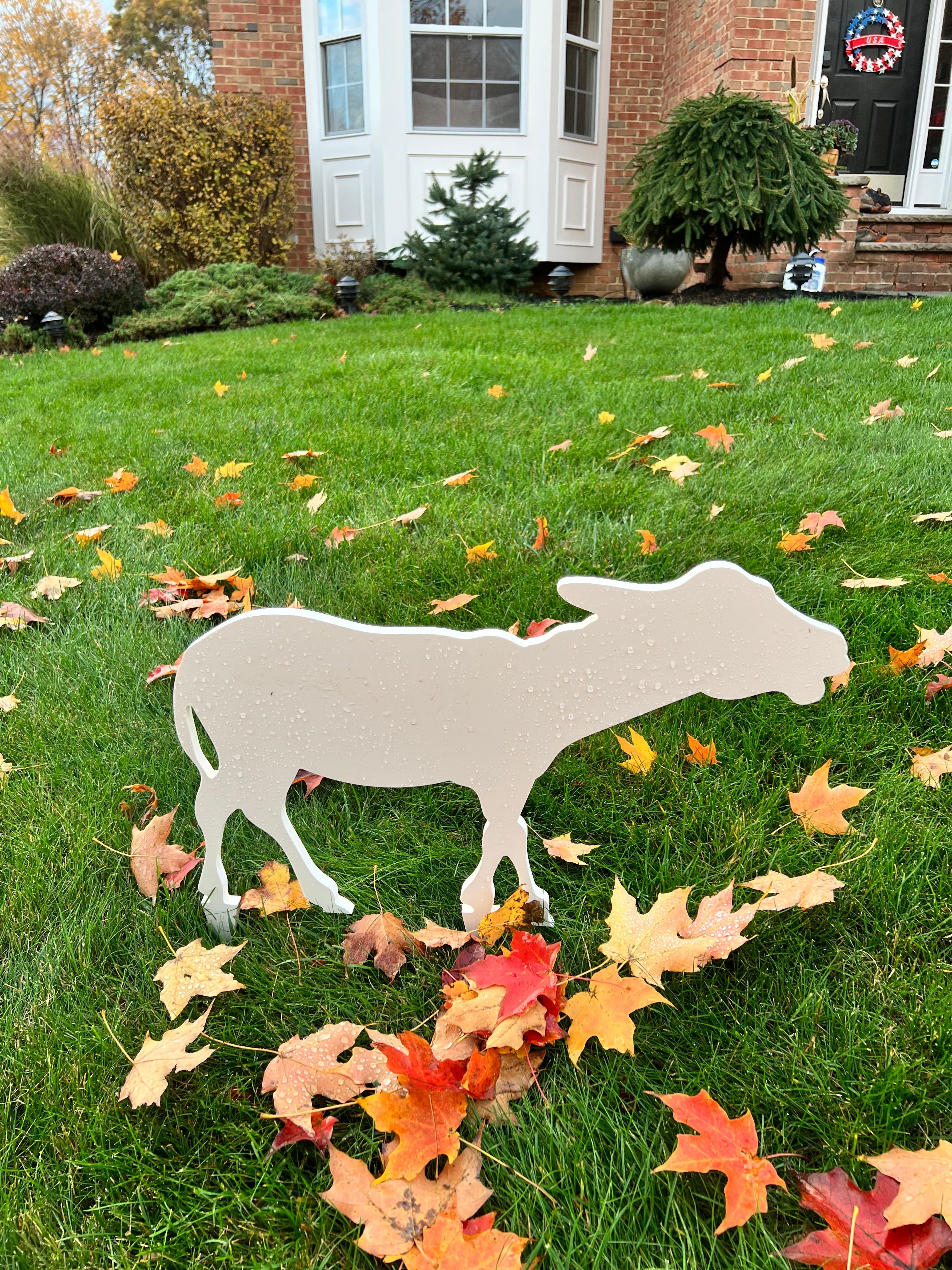 Outdoor Nativity Set in Durable PVC with 3D Stable and Easy Assembly