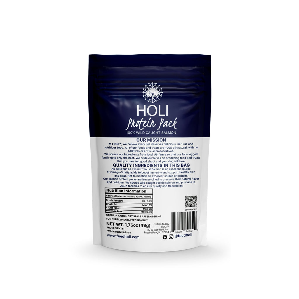 Wild Caught Salmon Dog Food Topper - Freeze Dried - Single Ingredient