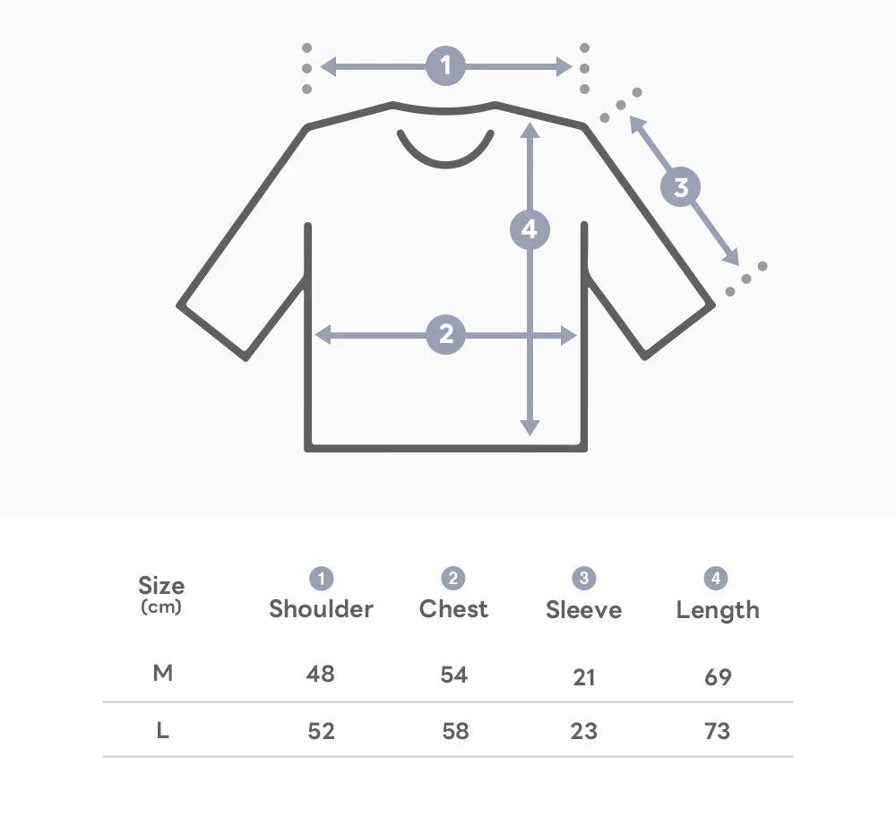BT21 - Basic Short Sleeve Tshirt White (Chimmy)