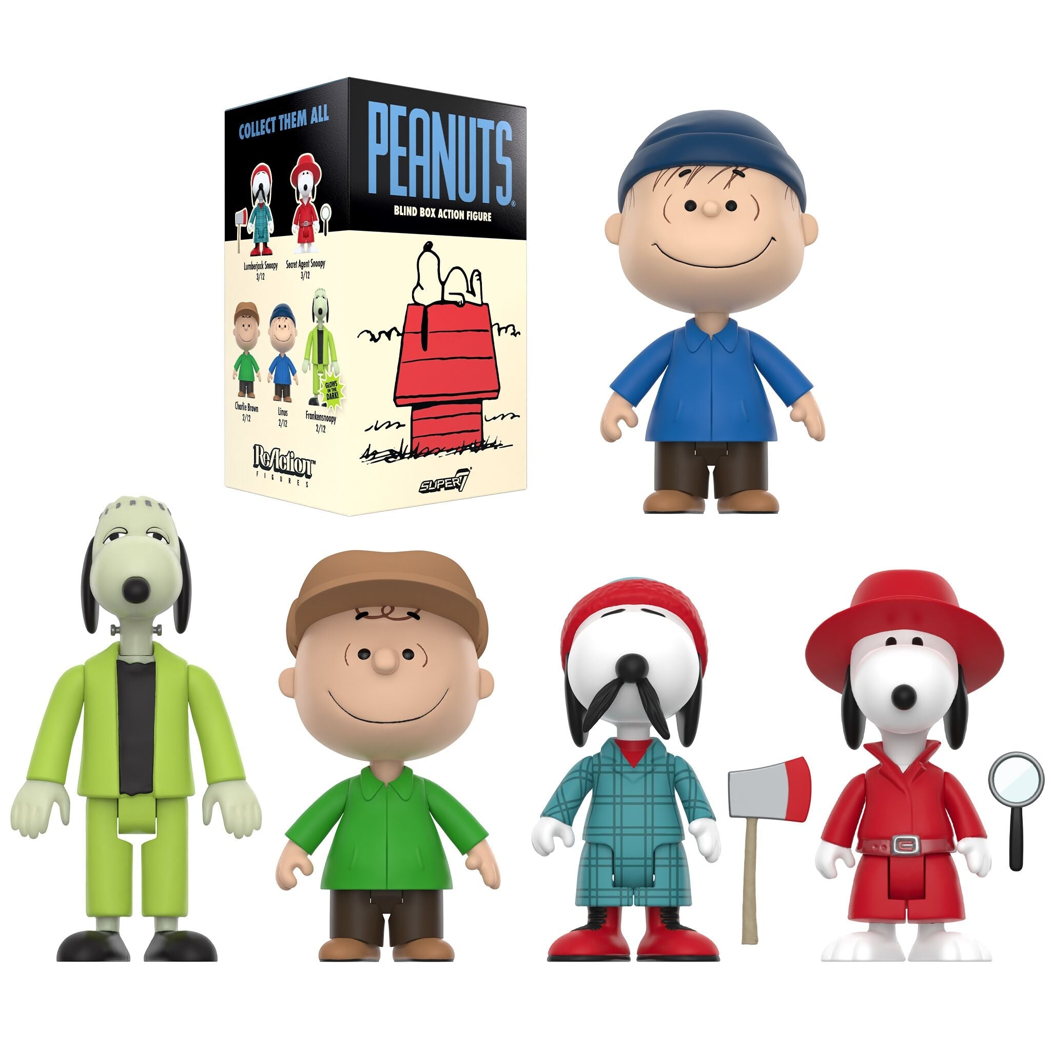 Super7 x Peanuts - Wave 04 - Individual Blind Box Toy