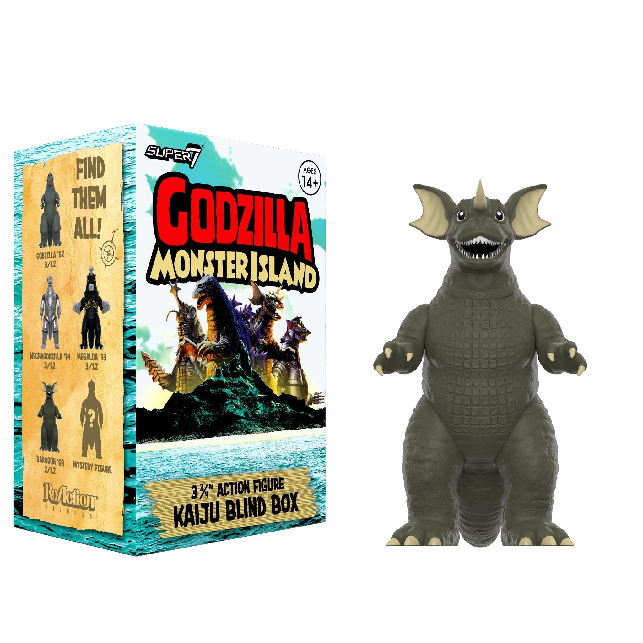 Super7 x Toho Blind Box Wave 07 (Monster Island) - Individual Blind Box