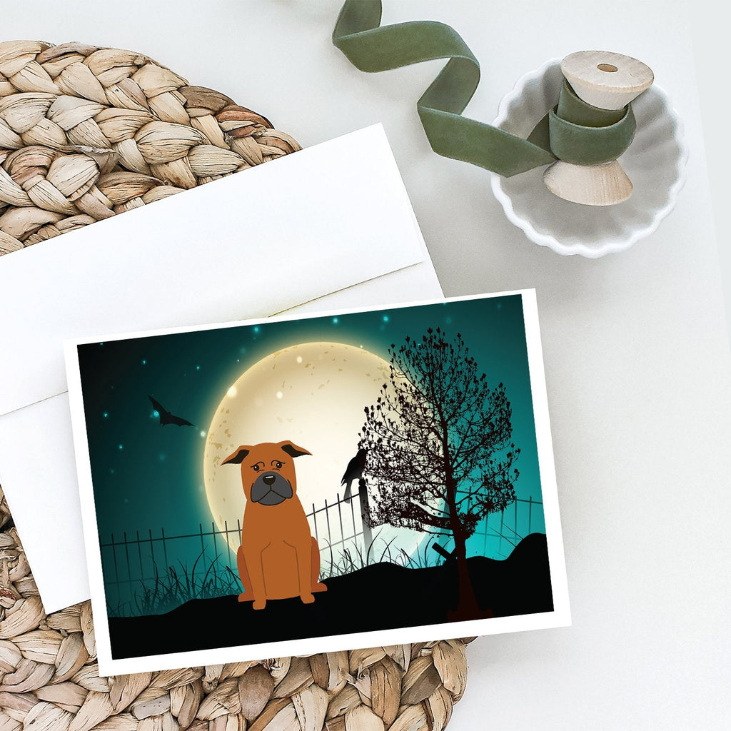 Halloween Scary Chinese Chongqing Dog Greeting Cards Pack of 8 Blank Cards with Envelopes Whimsical A7 Size 5x7