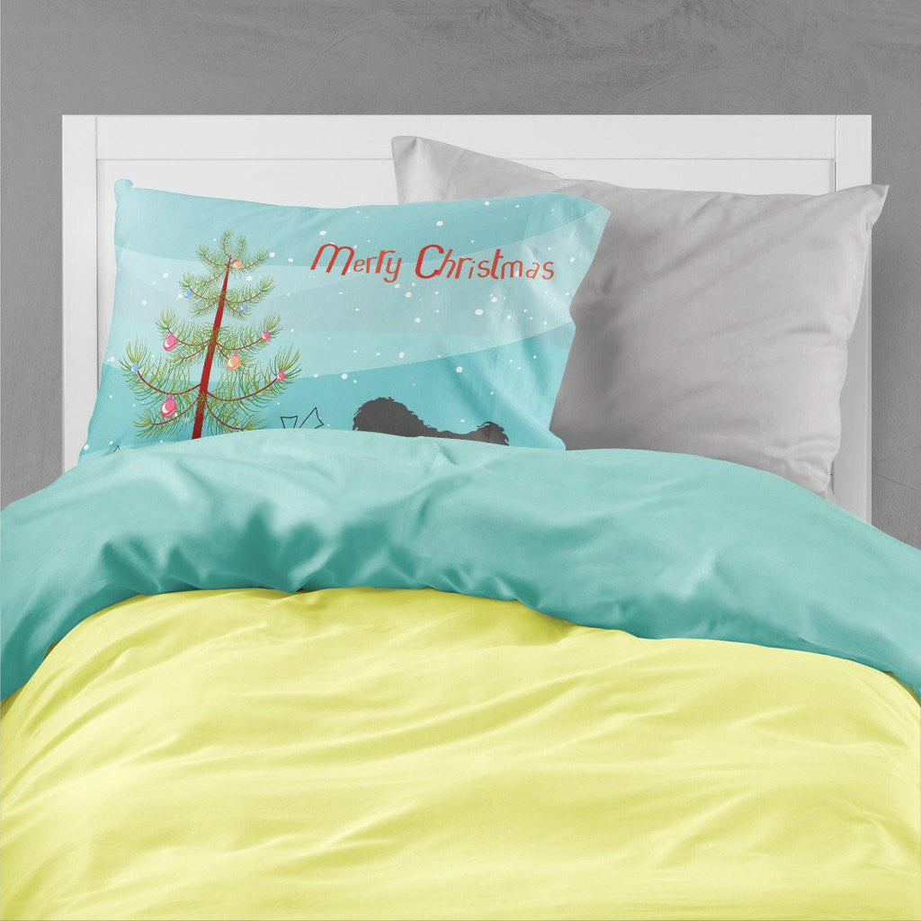 Puli Merry Christmas Tree Standard Pillowcase Lightweight Super Soft Easy Care Decorative Artwork Pillowcase, Standard