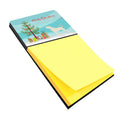 Anatolian Shepherd Merry Christmas Tree Watercolor Sticky Note Holder Refillable Dispenser Desk Accessory 3x3 Pad Gift