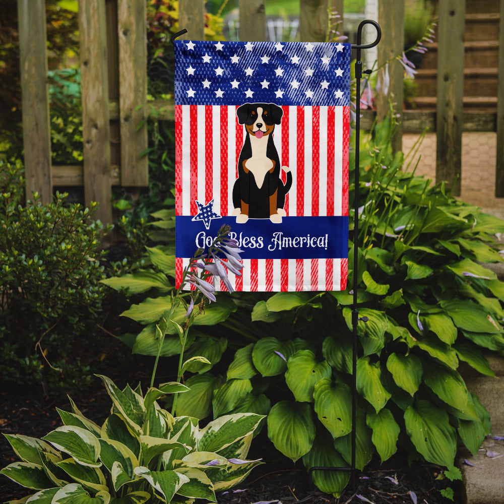 Patriotic USA Entlebucher Garden Flag Mailbox Decorative Yard Banner Outside Patio Artwork for Flower Beds, Garden Size, Multicolor