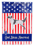 USA Patriotic English Setter Garden Flag Mailbox Decorative Yard Banner Outside Patio Artwork for Flower Beds, Garden Size, Multicolor