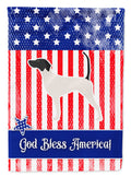 USA Patriotic English Pointer Garden Flag Mailbox Decorative Yard Banner Outside Patio Artwork for Flower Beds, Garden Size, Multicolor