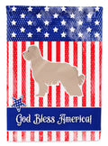 USA Patriotic Pyrenean Shepherd Garden Flag Mailbox Decorative Yard Banner Outside Patio Artwork for Flower Beds, Garden Size, Multicolor
