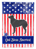 USA Patriotic Croatian Sheepdog Garden Flag Mailbox Decorative Yard Banner Outside Patio Artwork for Flower Beds, Garden Size, Multicolor
