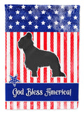 USA Patriotic Briard Garden Flag Mailbox Decorative Yard Banner Outside Patio Artwork for Flower Beds, Garden Size, Multicolor