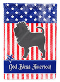 USA Patriotic Affenpinscher Garden Flag Mailbox Decorative Yard Banner Outside Patio Artwork for Flower Beds, Garden Size, Multicolor