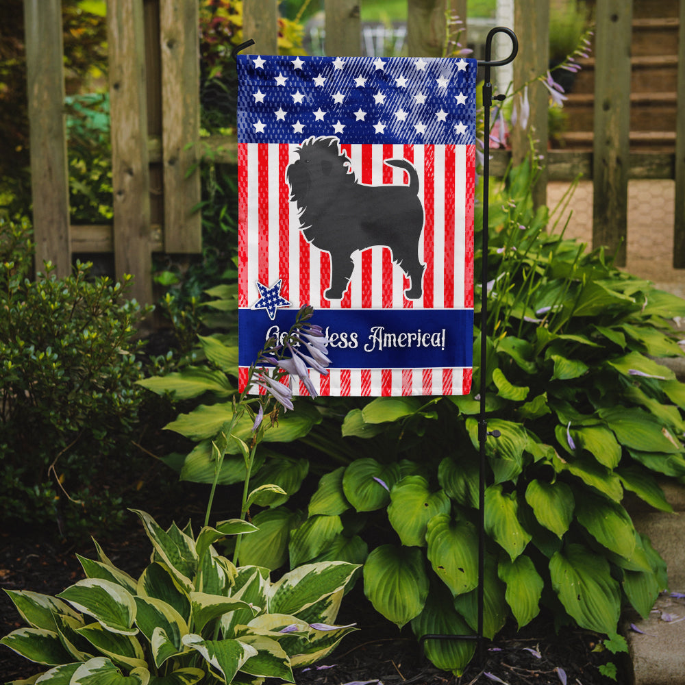 USA Patriotic Affenpinscher Garden Flag Mailbox Decorative Yard Banner Outside Patio Artwork for Flower Beds, Garden Size, Multicolor