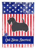 USA Patriotic Scottish Terrier Garden Flag Mailbox Decorative Yard Banner Outside Patio Artwork for Flower Beds, Garden Size, Multicolor