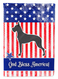 USA Patriotic Great Dane Garden Flag Mailbox Decorative Yard Banner Outside Patio Artwork for Flower Beds, Garden Size, Multicolor