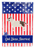 USA Patriotic Bull Terrier Garden Flag Mailbox Decorative Yard Banner Outside Patio Artwork for Flower Beds, Garden Size, Multicolor