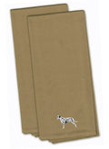 Dalmatian Embroidered Kitchen Towels, Set of 2 - Decorative Dish Towels, Kitchen Linens BB3383TNTWE