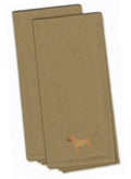 Border Terrier Embroidered Kitchen Towels, Set of 2 - Decorative Dish Towels, Kitchen Linens BB3389TNTWE