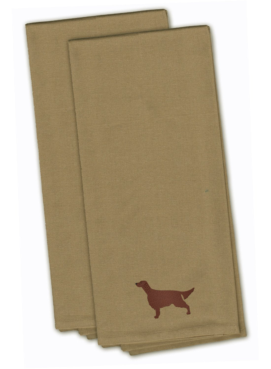 Irish Setter Embroidered Kitchen Towels, Set of 2 - Decorative Dish Towels, Kitchen Linens BB3393TNTWE