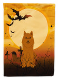 Halloween Karelian Bear Dog Garden Flag Mailbox Decorative Yard Banner Outside Patio Artwork for Flower Beds, Garden Size, Multicolor