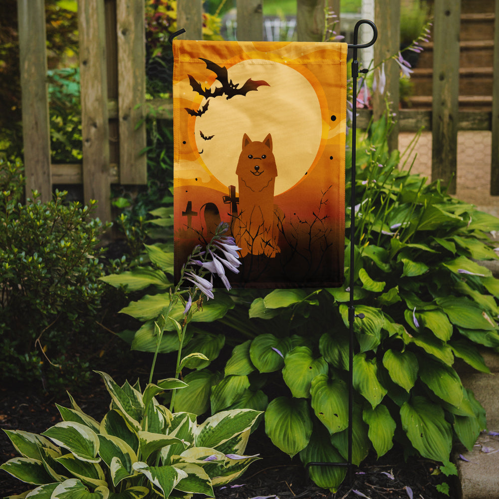 Halloween Karelian Bear Dog Garden Flag Mailbox Decorative Yard Banner Outside Patio Artwork for Flower Beds, Garden Size, Multicolor