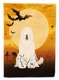 Halloween South Russian Sheepdog Garden Flag Mailbox Decorative Yard Banner Outside Patio Artwork for Flower Beds, Garden Size, Multicolor