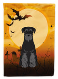 Halloween Standard Schnauzer Black Garden Flag Mailbox Decorative Yard Banner Outside Patio Artwork for Flower Beds, Garden Size, Multicolor