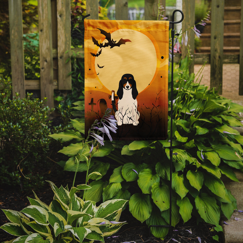 Halloween Swiss Hound Garden Flag Mailbox Decorative Yard Banner Outside Patio Artwork for Flower Beds, Garden Size, Multicolor