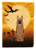 Halloween German Shepherd Garden Flag Mailbox Decorative Yard Banner Outside Patio Artwork for Flower Beds, Garden Size, Multicolor