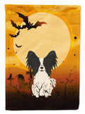 Halloween Papillon Black White Garden Flag Mailbox Decorative Yard Banner Outside Patio Artwork for Flower Beds, Garden Size, Multicolor