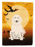 Halloween Great Pyrenese Garden Flag Mailbox Decorative Yard Banner Outside Patio Artwork for Flower Beds, Garden Size, Multicolor