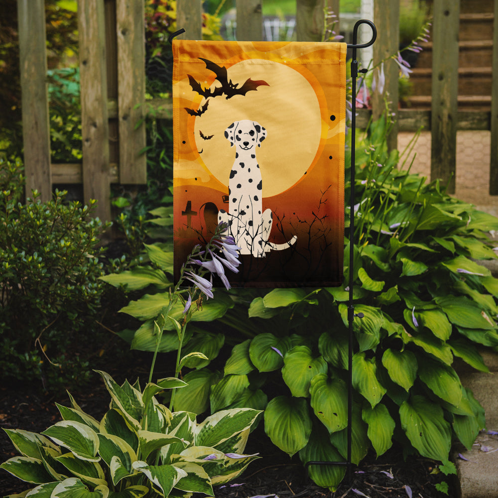 Halloween Dalmatian Garden Flag Mailbox Decorative Yard Banner Outside Patio Artwork for Flower Beds, Garden Size, Multicolor