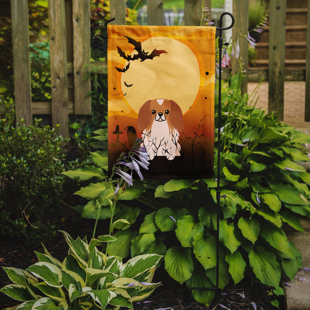 Halloween Pekingese Red White Garden Flag Mailbox Decorative Yard Banner Outside Patio Artwork for Flower Beds, Garden Size, Multicolor