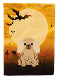 Halloween Pekingese Fawn Sable Garden Flag Mailbox Decorative Yard Banner Outside Patio Artwork for Flower Beds, Garden Size, Multicolor